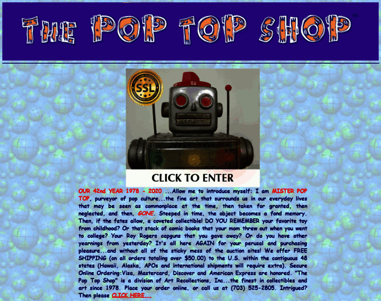 Thepoptopshop.com thumbnail