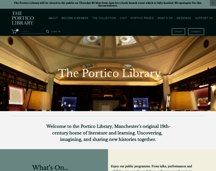 Theportico.org.uk thumbnail