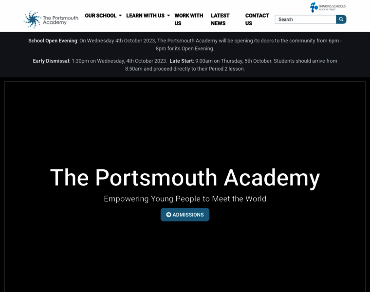 Theportsmouthacademy.org.uk thumbnail