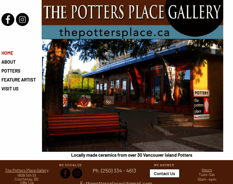 Thepottersplace.ca thumbnail