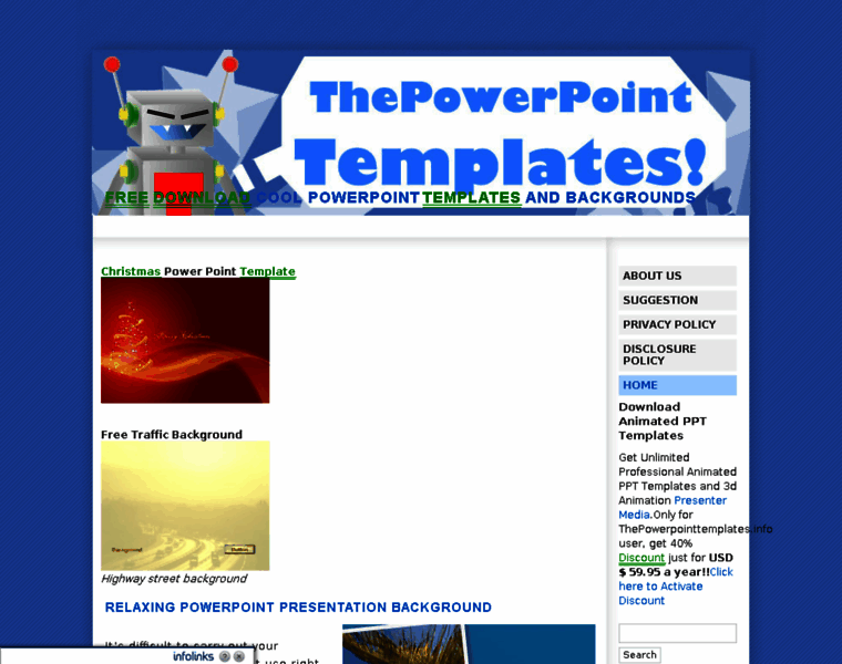 Thepowerpointtemplates.info thumbnail