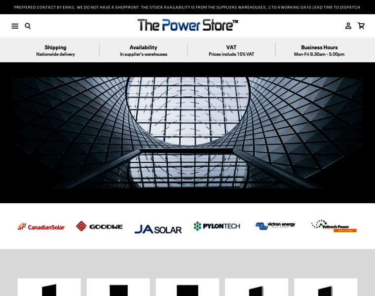 Thepowerstore.co.za thumbnail