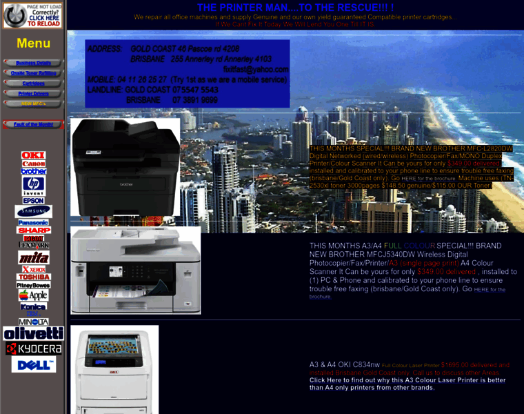 Theprinterman.com.au thumbnail