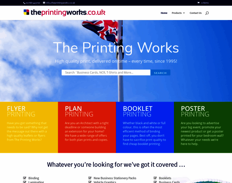 Theprintingworks.co.uk thumbnail