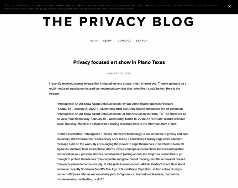 Theprivacyblog.com thumbnail