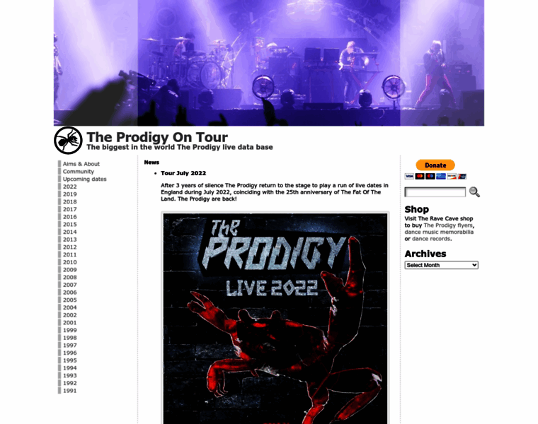 Theprodigyontour.com thumbnail