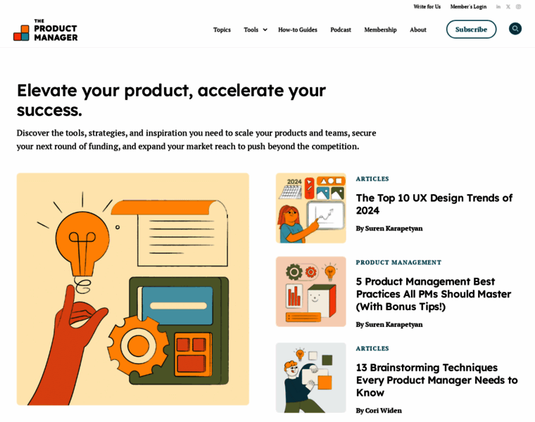 Theproductmanager.com thumbnail