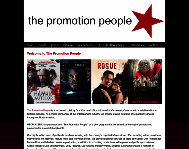 Thepromotionpeople.ca thumbnail
