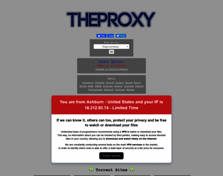 Theproxy.click thumbnail
