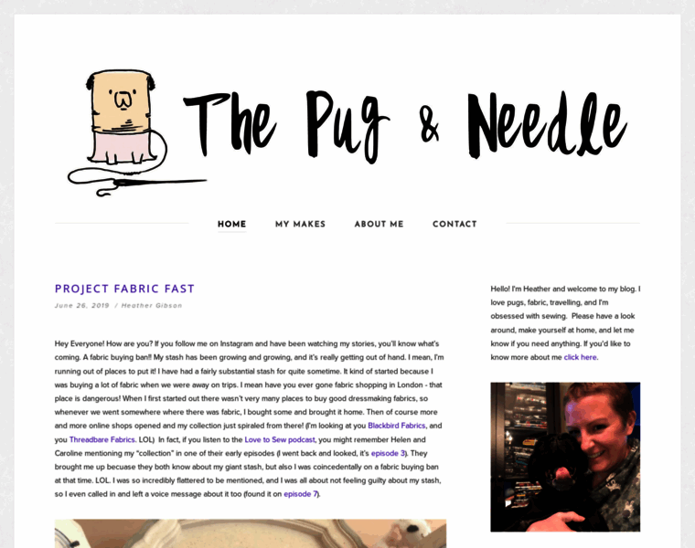 Thepugandneedle.com thumbnail