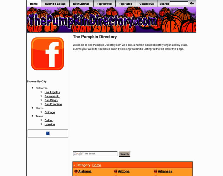 Thepumpkindirectory.com thumbnail