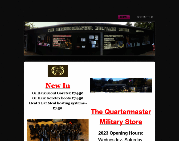 Thequartermaster.co.uk thumbnail