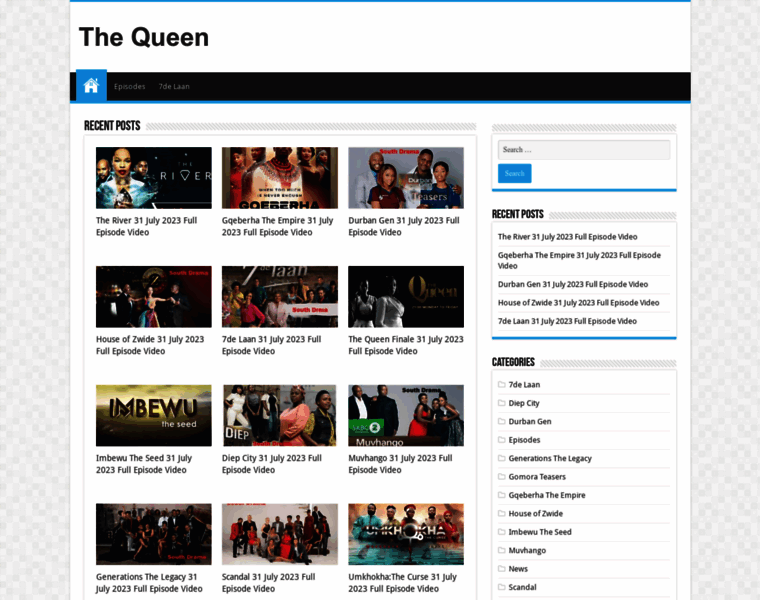 Thequeen.co.za thumbnail