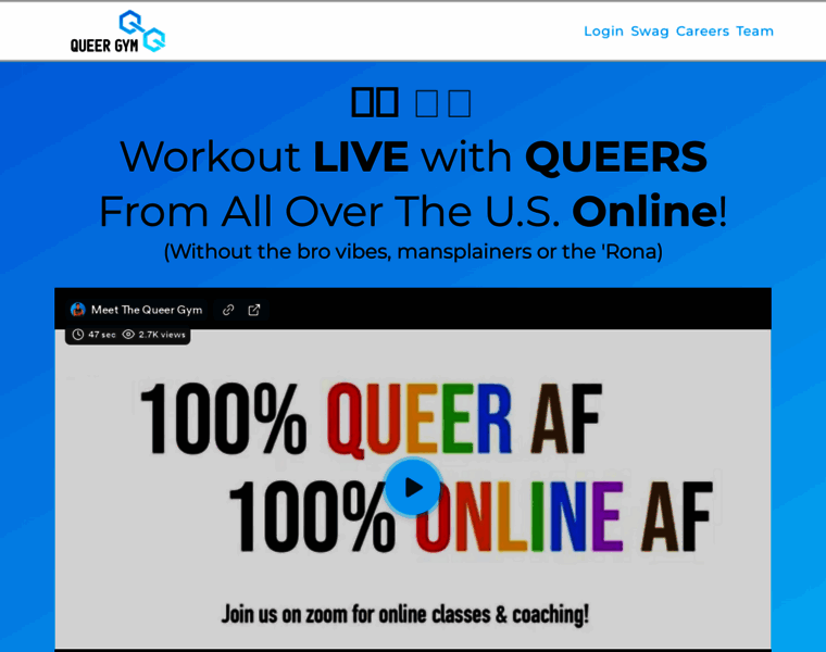Thequeergym.com thumbnail