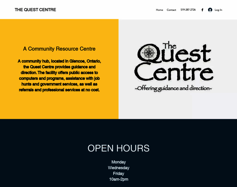Thequestcentre.com thumbnail