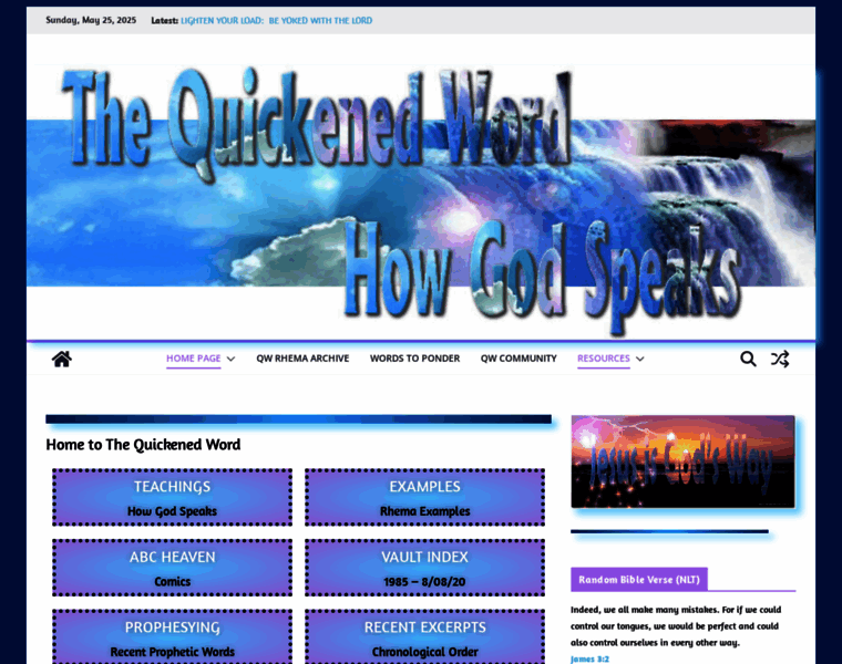 Thequickenedword.com thumbnail