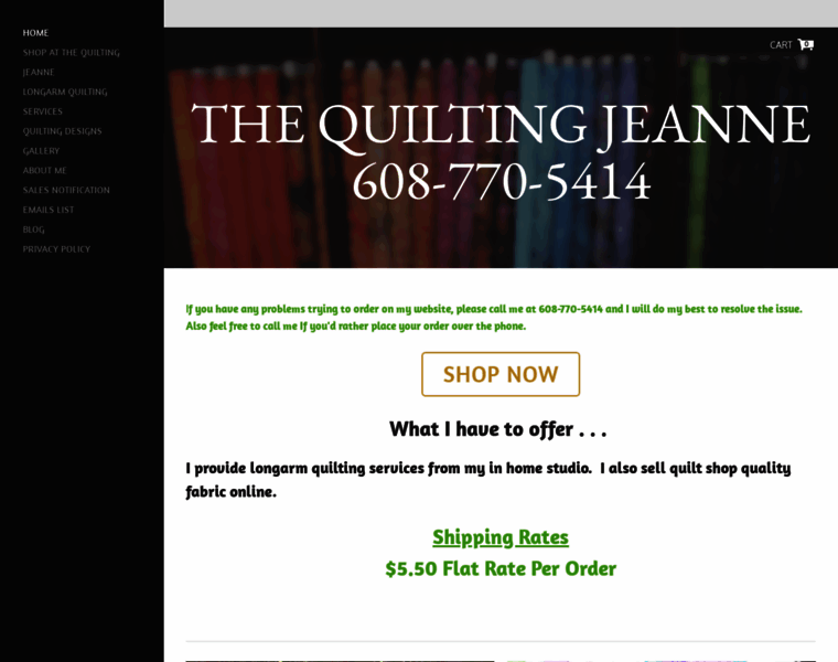 Thequiltingjeanne.com thumbnail