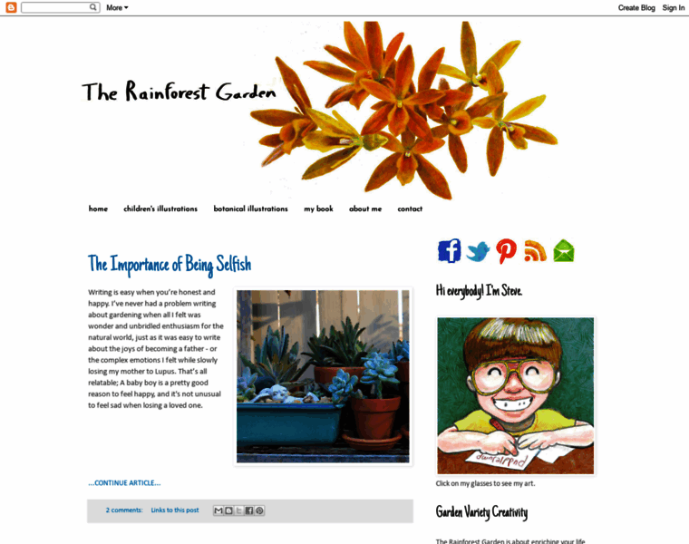 Therainforestgarden.com thumbnail