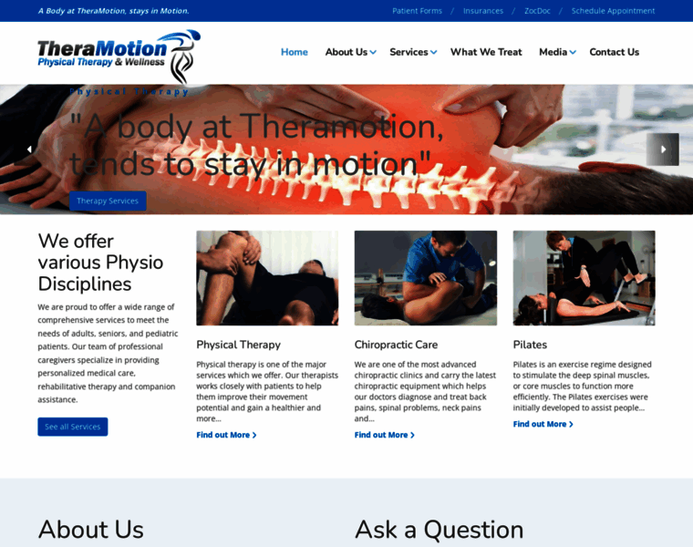 Theramotion.com thumbnail
