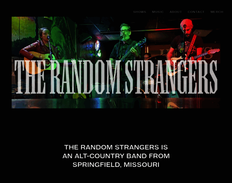 Therandomstrangersband.com thumbnail