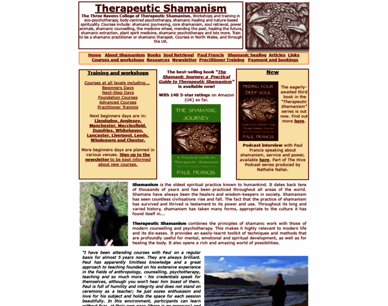 Therapeutic-shamanism.co.uk thumbnail