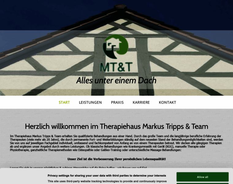 Therapiehaus-tripps.de thumbnail