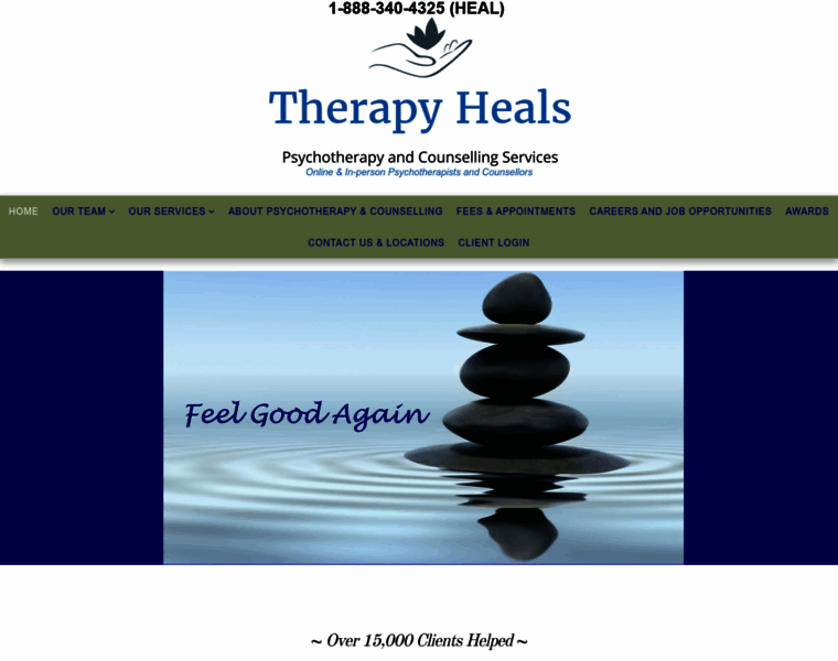 Therapyheals.ca thumbnail
