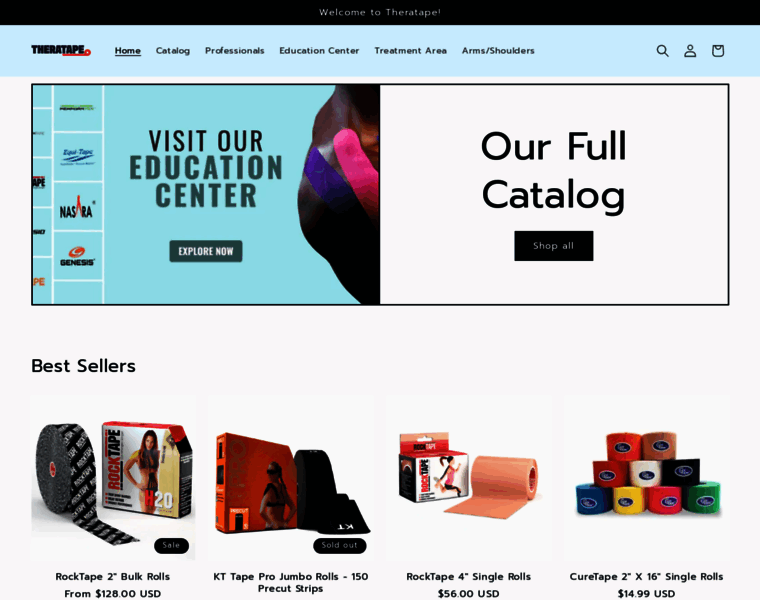Theratape.com thumbnail