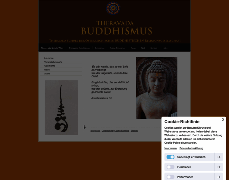 Theravada-buddhismus.at thumbnail