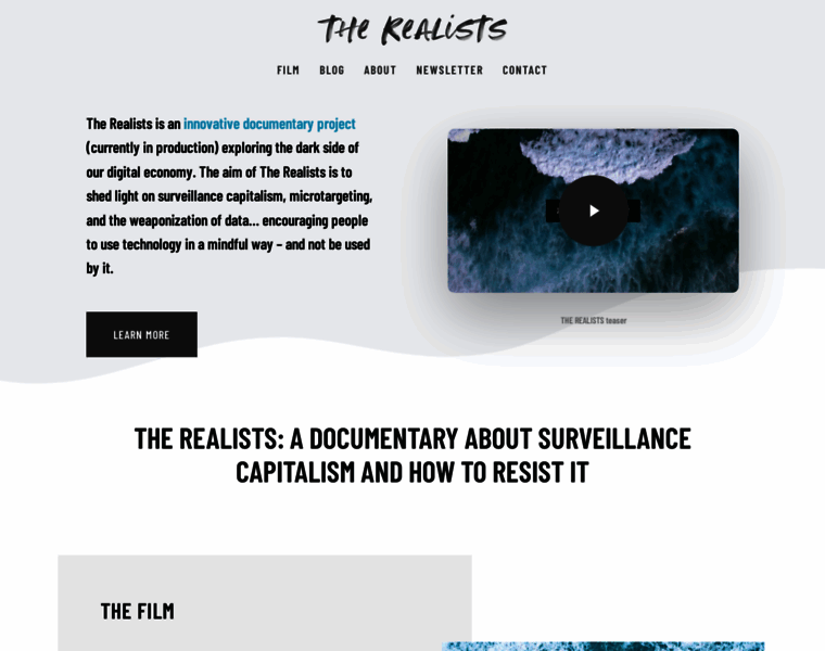 Therealists.org thumbnail