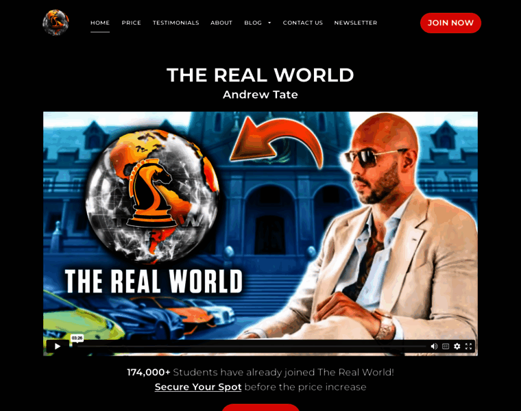 Therealworldsite.com thumbnail