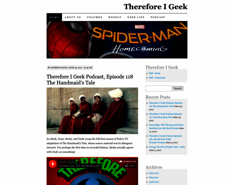 Thereforeigeek.com thumbnail