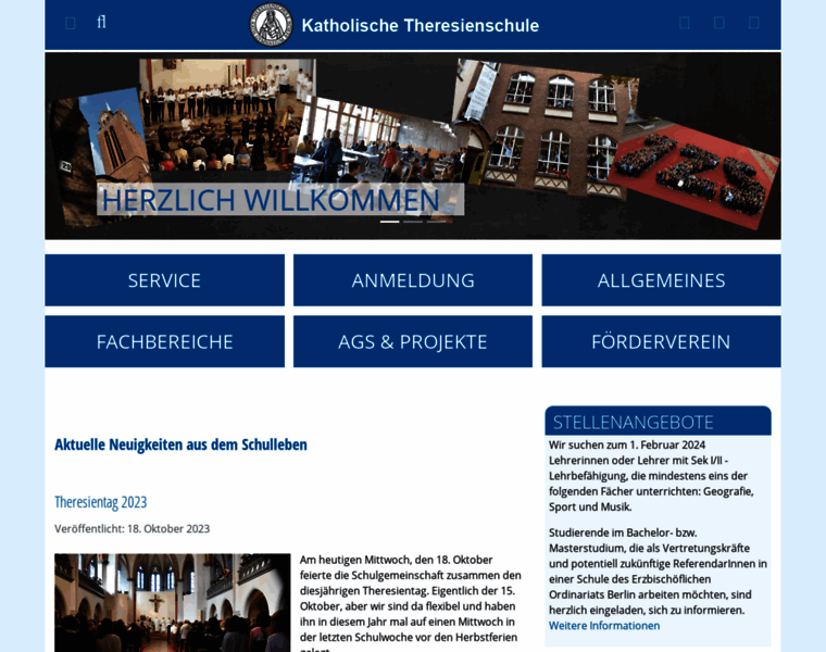Theresienschule.de thumbnail