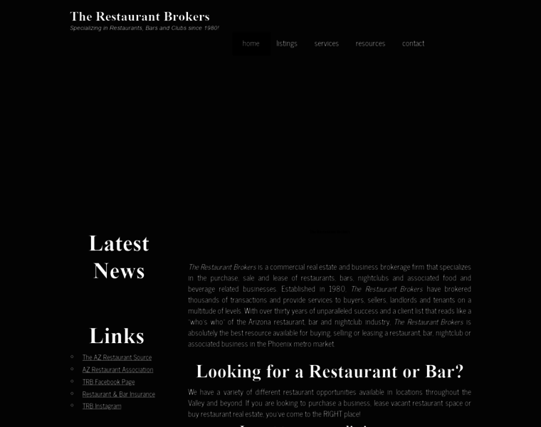 Therestaurantbrokers.com thumbnail