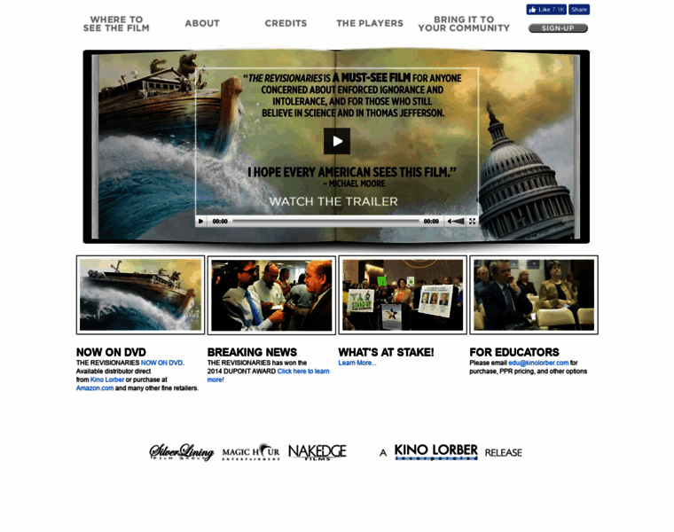 Therevisionariesmovie.com thumbnail