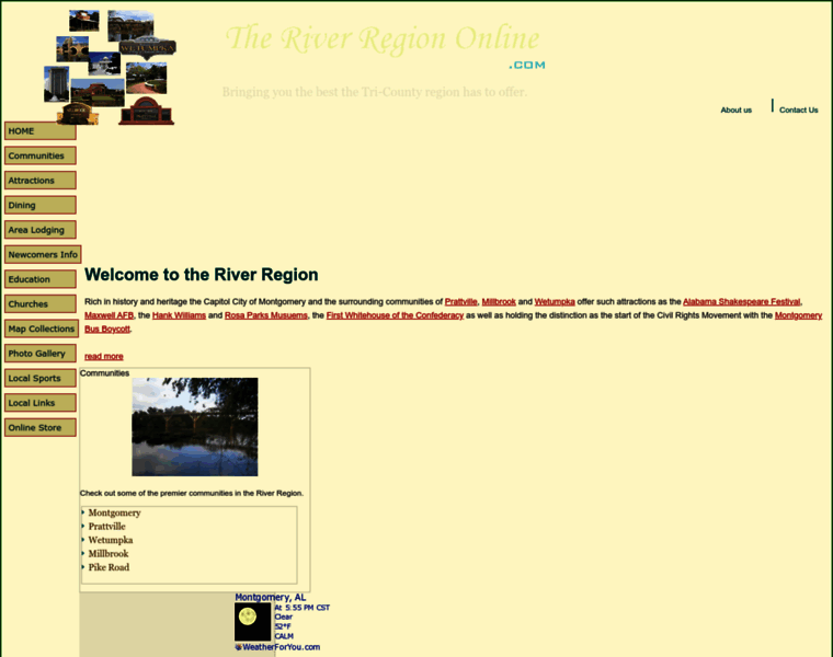 Theriverregiononline.com thumbnail
