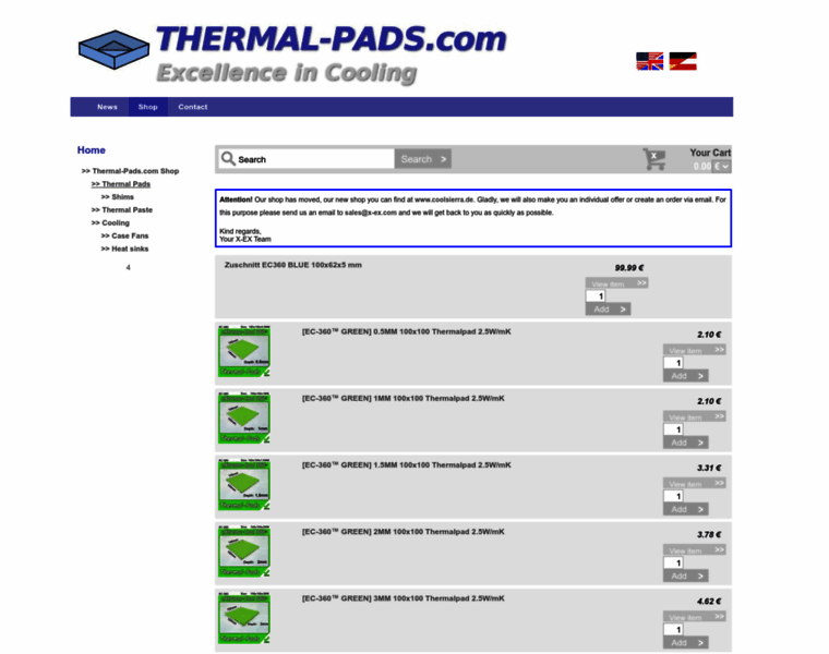 Thermal-pads.com thumbnail