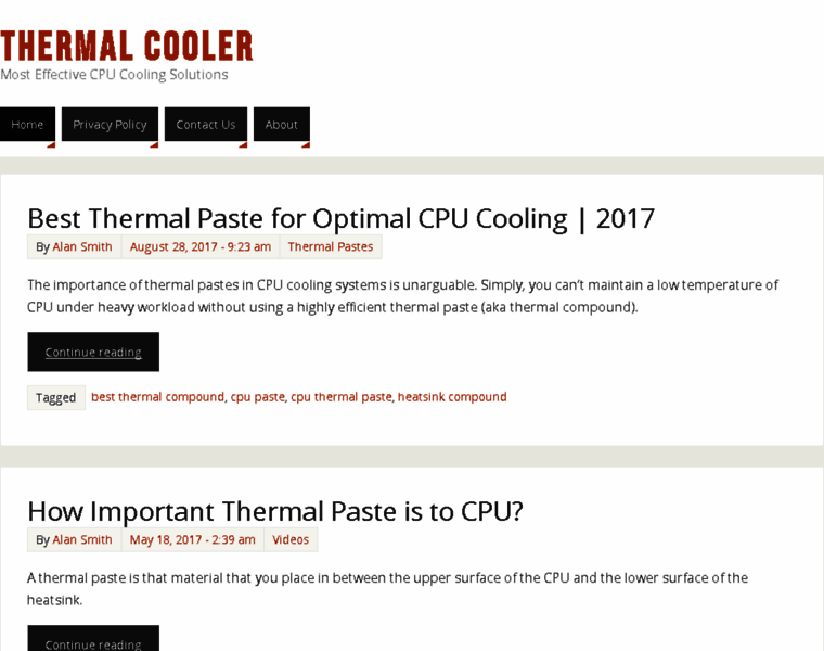 Thermalcooler.com thumbnail