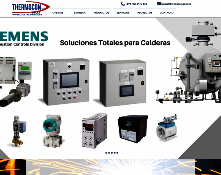 Thermocon.com.ec thumbnail