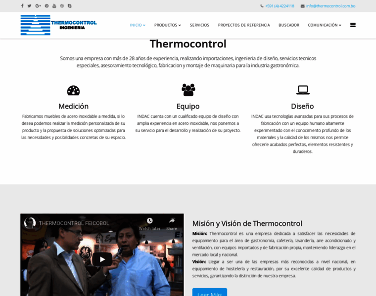Thermocontrol.com.bo thumbnail