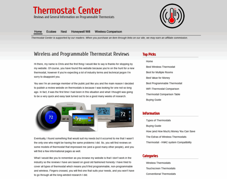 Thermostatcenter.com thumbnail