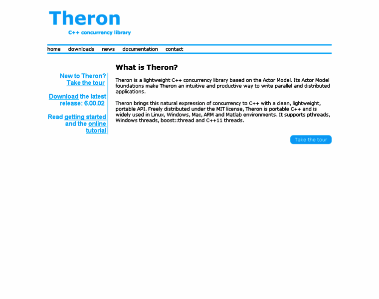 Theron-library.com thumbnail