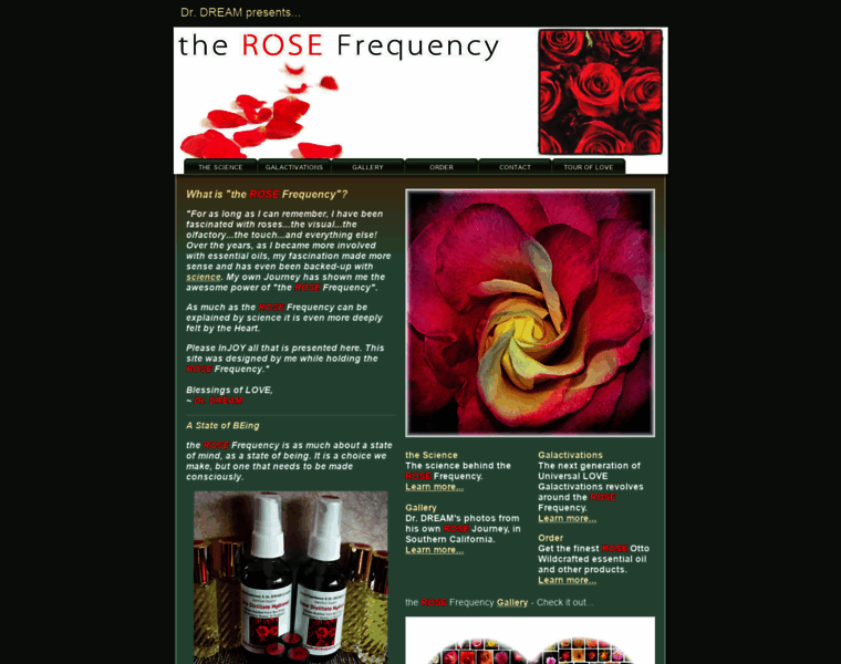 Therosefrequency.com thumbnail