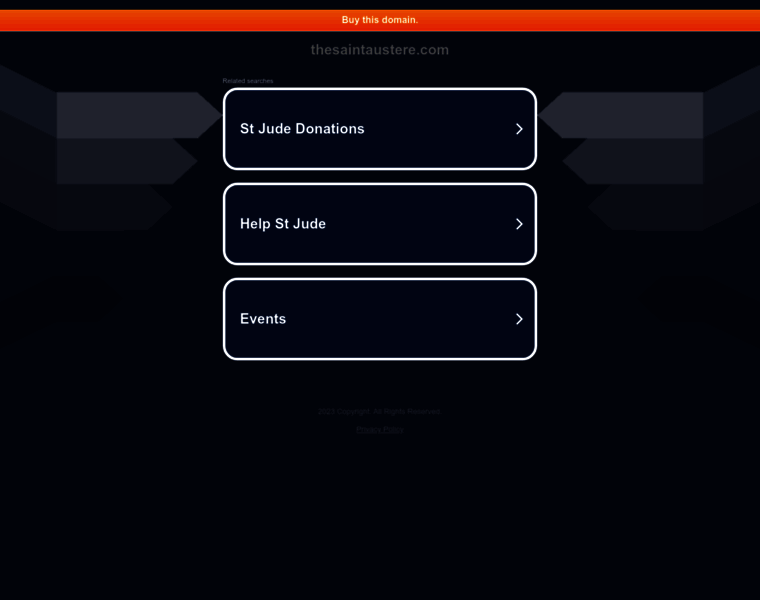 Thesaintaustere.com thumbnail