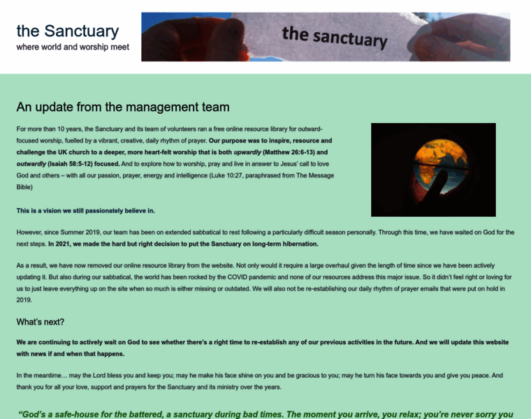 Thesanctuarycentre.org thumbnail