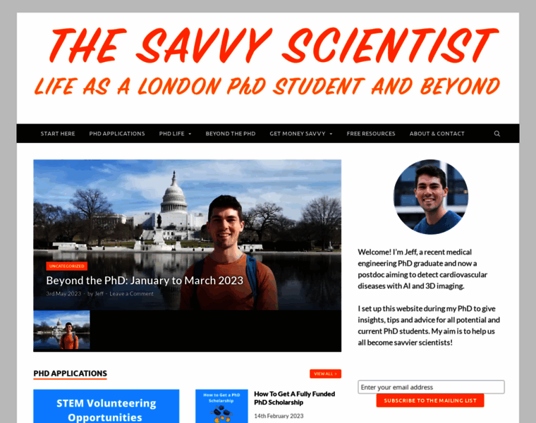 Thesavvyscientist.com thumbnail