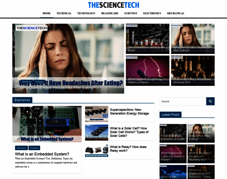 Thesciencetech.com thumbnail
