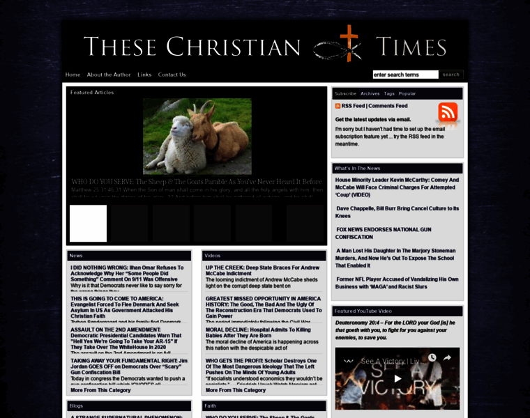 Thesechristiantimes.com thumbnail