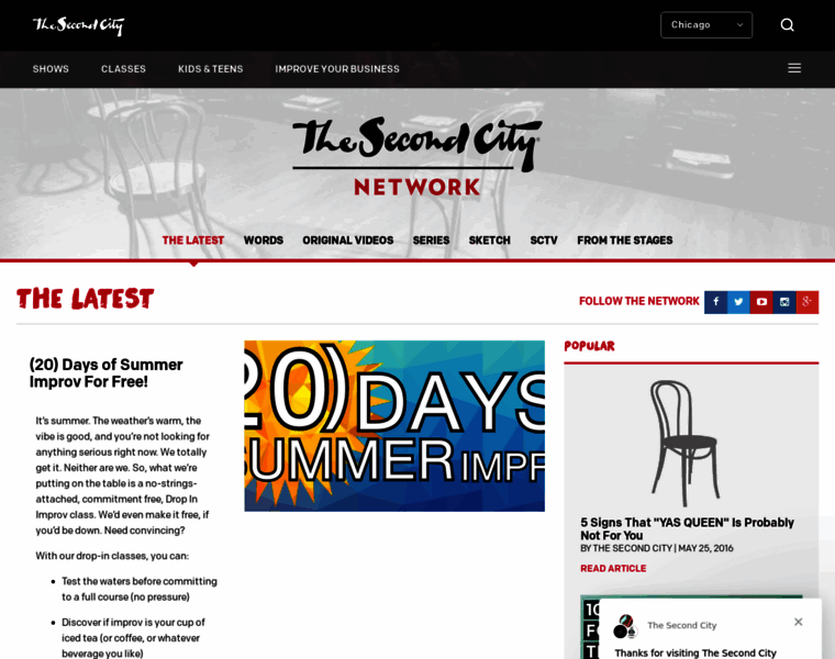 Thesecondcitynetwork.com thumbnail