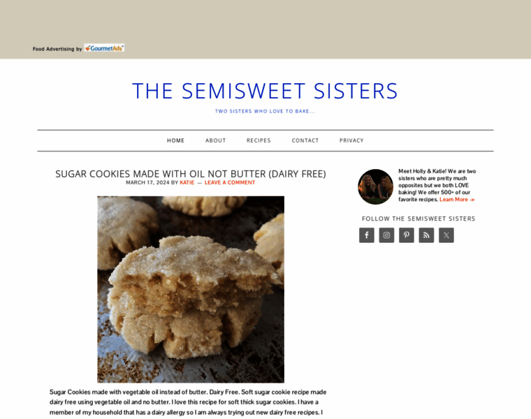 Thesemisweetsisters.com thumbnail